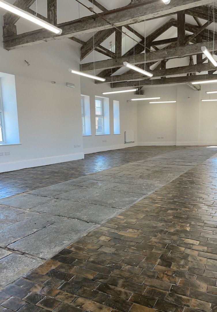 An image showing what the inside of the space looks like for MAP Charity.