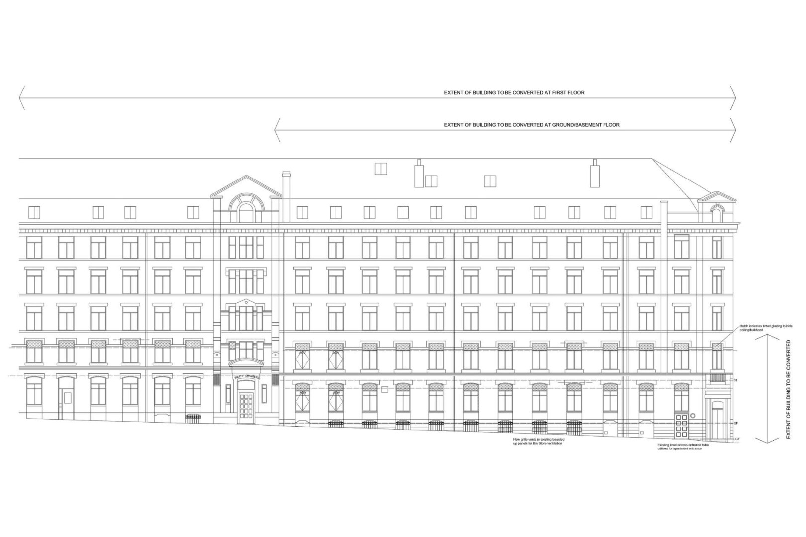 Duke Street Bradford Architectural Drawings